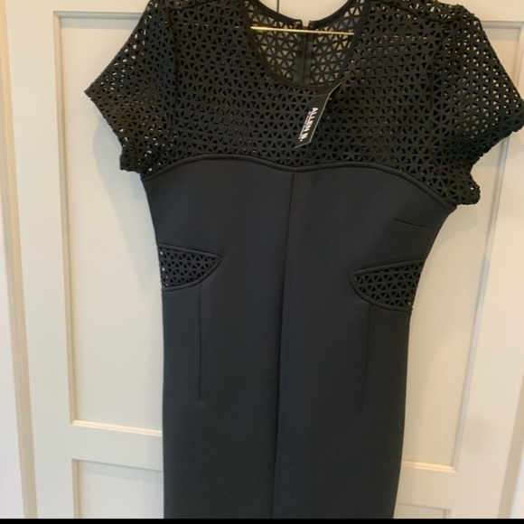 Allen B. By Allen Schwartz Dresses & Skirts - BRAND NEW  SCUBA DRESS MADE OUT OF WETSUIT MATERIAL FEELS ABSOLUTELY AMAZING!!